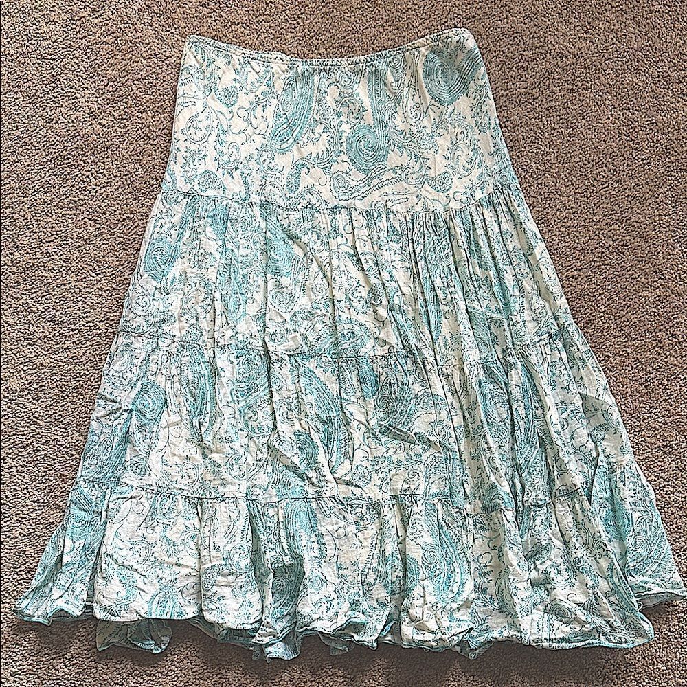 Forever 21 Paisley Midi Skirt!